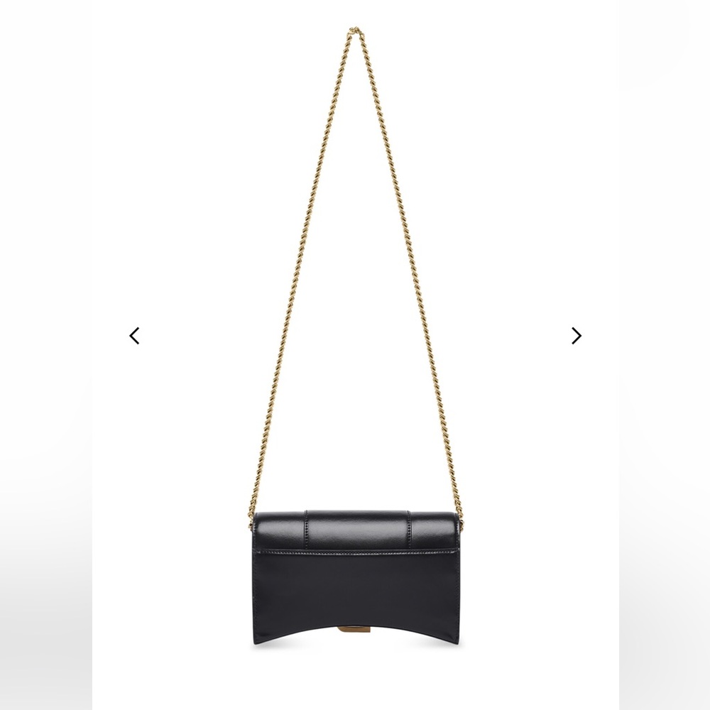 Balenciaga Women's Hourglass Wallet On Chain Box In B… Gem